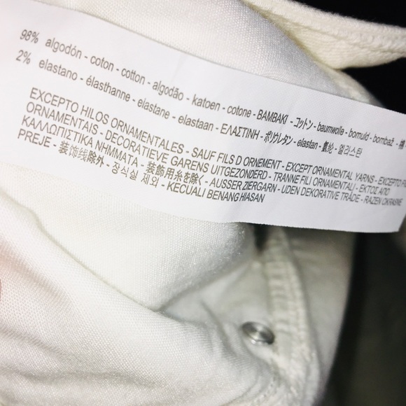 Boho Embroidered High Rise Boyfriend Shorts SZ 8 - Picture 4 of 6